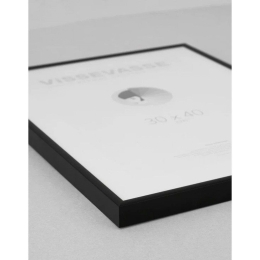 Κορνίζα Αλουμινίου VVF2015600RS 15x21cm Matt Black Vissevasse Αλουμίνιο