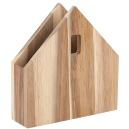 Χαρτοπετσετοθήκη House RD0014487 16x15,5x4cm Natural Raeder Ξύλο