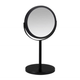 Καθρέπτης Επιτραπέζιος AH-BA23026 18,5x15x34,5cm Black Andrea House Μέταλλο,Γυαλί