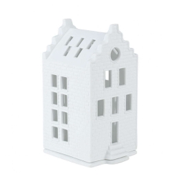 Κηροπήγιο Για Ρεσώ Brick House Small RD0090682 7,5x8x16cm White Raeder Porcelain