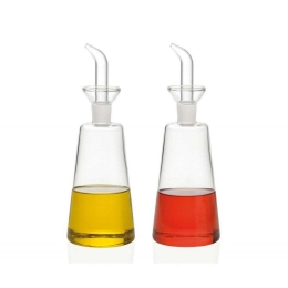 Λαδόξιδο (Σετ 2Τμχ) AH-MS69065 300ml Clear Andrea House Γυαλί