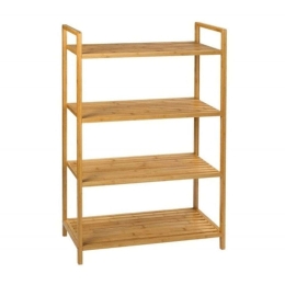 Ραφιέρα Επιδαπέδια 4 Επιπέδων AH-BA22002 70,5x30,5x104cm Natural Andrea House Bamboo