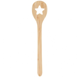Κουτάλα Τρυπητή Star RD0090458 30x6x0,5cm Natural Raeder Bamboo
