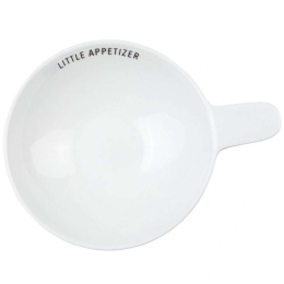 Ντιπάκι Little Appetizer RD0016601 Φ13x10x2,5cm White-Black Raeder Πορσελάνη
