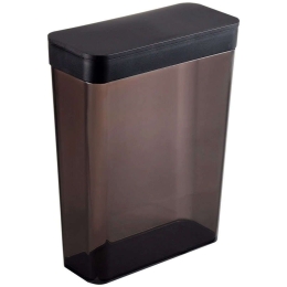Δοχείο Αποθήκευσης YMZK4953 18,7x8,5x24,5cm Black Yamazaki Πολυαιθυλένιο