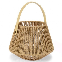 Φανάρι Bamboo AH-AX21536 Φ31x37cm Natural Andrea House Bamboo