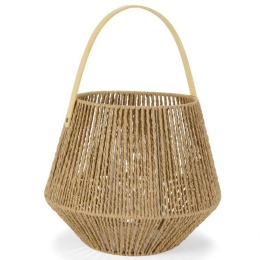 Φανάρι Bamboo AH-AX21537 Φ33x43cm Natural Andrea House Bamboo