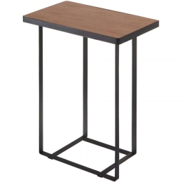 Βοηθητικό Τραπεζάκι YMZK2734 40x24x48cm Natural-Black