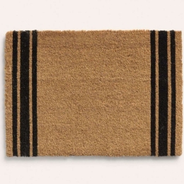 Πατάκι Εισόδου Door Black CADOORF40NEG 60x40cm Natural-Black Calma House 60X40
