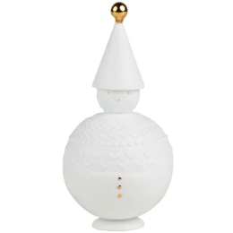 Διακοσμητικό Χριστουγεννιάτικο Gnome RD0090447 5x11cm White-Gold Raeder