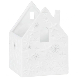 Κηροπήγιο Για Ρεσώ Stars Playhouse RD0090308 5x5x7cm White Raeder