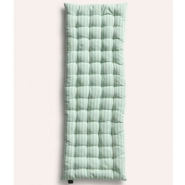 Μαξιλάρι Για Παγκάκι Praia CAPRAIA4TUR 40x120x4cm Ecru-Turquoise Calma House 100% Βαμβάκι