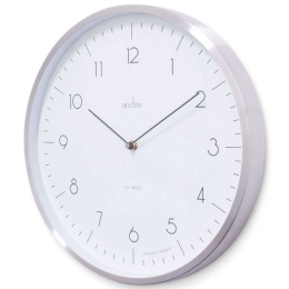 Ρολόι Τοίχου Madison ACCTIM29512 34,8x5m Silver-White Acctim Μέταλλο,Γυαλί