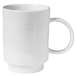 Κούπα Stripes RD0051484 7,8x11cm White Raeder Πορσελάνη