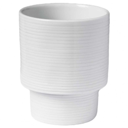 Κούπα Stripes RD0051489 7,2x8,5cm White Raeder Πορσελάνη