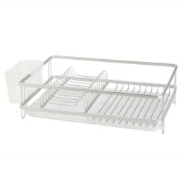 Πιατοθήκη AH-CC73027 42,5x30x14,5cm Silver Andrea House Αλουμίνιο, Πλαστικό
