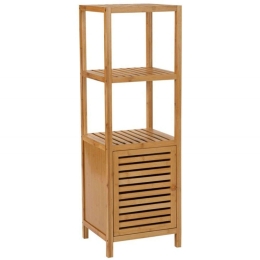 Ραφιέρα Μπάνιου Nordic AH-BA73110 36x33x110cm Natural Bamboo
