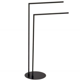 Κρεμάστρα Πετσέτας Δαπέδου AH-BA73150 Φ25x81cm Black Andrea House Μέταλλο
