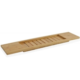 Βάση Οργάνωσης Μπανιέρας Bamboo AH-BA73000 85x17cm Natural Andrea House Bamboo