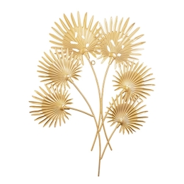 Επιτοίχιο Διακοσμητικό PT3633 Fantasy Leaves Gold Present Time Μέταλλο