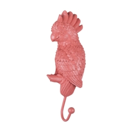 Κρεμάστρα PT3497CP Cockatoo Coral Pink Present Time Πολυρεσίνη