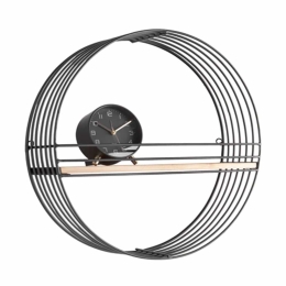 Ράφι Τοίχου PT3376 Linea Round Black Present Time