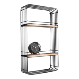 Ραφιέρα Τοίχου PT3378 Linea Rectangle Black Present Time