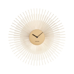 Ρολόι Τοίχου KA5818GD Peony Large D.60cm Gold Karlsson Μέταλλο