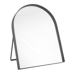Καθρέπτης Επιτραπέζιος PT3485BK Vogue Arched 26,5x20,5x3,5cm Black Present Time Μέταλλο
