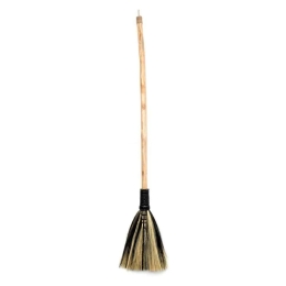 Διακοσμητική Σκούπα Κρεμαστή The Big Broom JAAT011NB 30x130 Natural Black Bazar Bizar Ξύλο