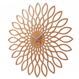Ρολόι Τοίχου Sunflower KA5394 D.60cm Natural Karlsson Mdf