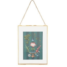 Κορνίζα Τοίχου Με Αλυσίδα 51091002 M 20x27cm Gold Pip Studio Μέταλλο,Γυαλί