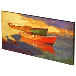 Πίνακας Σε Καμβά LH01 115x55cm Multi Horizontal Καμβάς