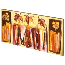 Πίνακας Σε Καμβά LH22 115x55cm Multi Horizontal Καμβάς