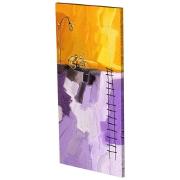 Πίνακας Σε Καμβά LH48 115x55cm Multi Κάθετοι Καμβάς