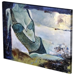Πίνακας Σε Καμβά MH12 60x80cm Multi Οριζόντιοι Καμβάς