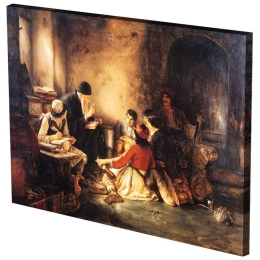 Πίνακας Σε Καμβά MH20 60x80cm Multi Οριζόντιοι Καμβάς