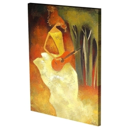Πίνακας Σε Καμβά MH41 60x80cm Multi Κάθετοι Καμβάς