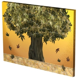 Πίνακας Σε Καμβά MH49 60x80cm Multi Οριζόντιοι Καμβάς