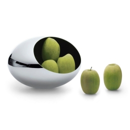 Φρουτιέρα Cocoon 108001 Φ30cm Inox Philippi Large Ανοξείδωτο Ατσάλι