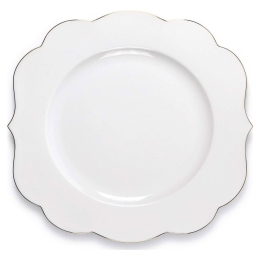 Πιάτο Πορσελάνινο 51001099 Royal 28cm White Pip Studio Πορσελάνη