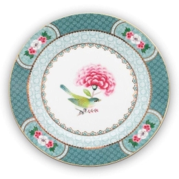 Πιάτο Πορσελάνινο 51001200 Blushing Birds 17cm Blue Pip Studio Πορσελάνη
