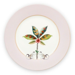 Πιάτο Γλυκού Πορσελάνινο 51001226 La Majorelle 21cm Pink Pip Studio Πορσελάνη