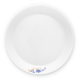 Πιάτο Πορσελάνινο Βαθύ 51001246 Royal Stripes 21cm White Pip Studio Πορσελάνη