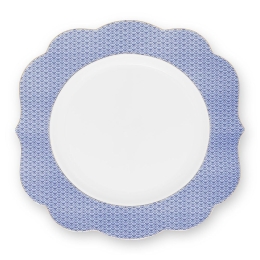 Πιάτο Πορσελάνινο 51001255 Royal Yerseke 28cm Blue Pip Studio Πορσελάνη