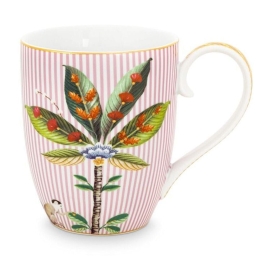 Κούπα 51002216 La Majorelle XL 450ml Pink Pip Studio Πορσελάνη