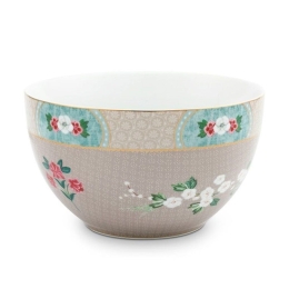 Σαλατιέρα 51003125 Blushing Birds 18cm Khaki Pip Studio Medium Πορσελάνη