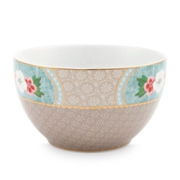Μπωλ Πορσελάνινο 51003122 Star Flower 9,5cm Khaki Pip Studio Πορσελάνη