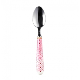 Κουταλάκι 51060003 Tea Floral Pinκ Pip Studio Ατσάλι,Πορσελάνη