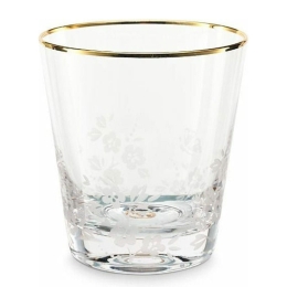 Ποτήρι Νερού 51131022 Blushing Birds 260ml Clear-Gold Pip Studio Γυαλί